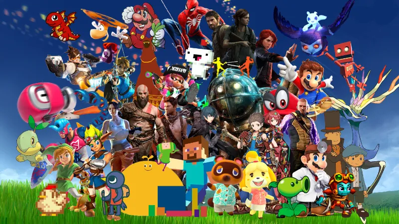 Guess Who? - Video Game Characters Edition