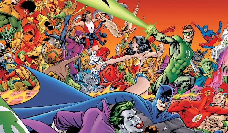 DC Characters - Guess Who Template